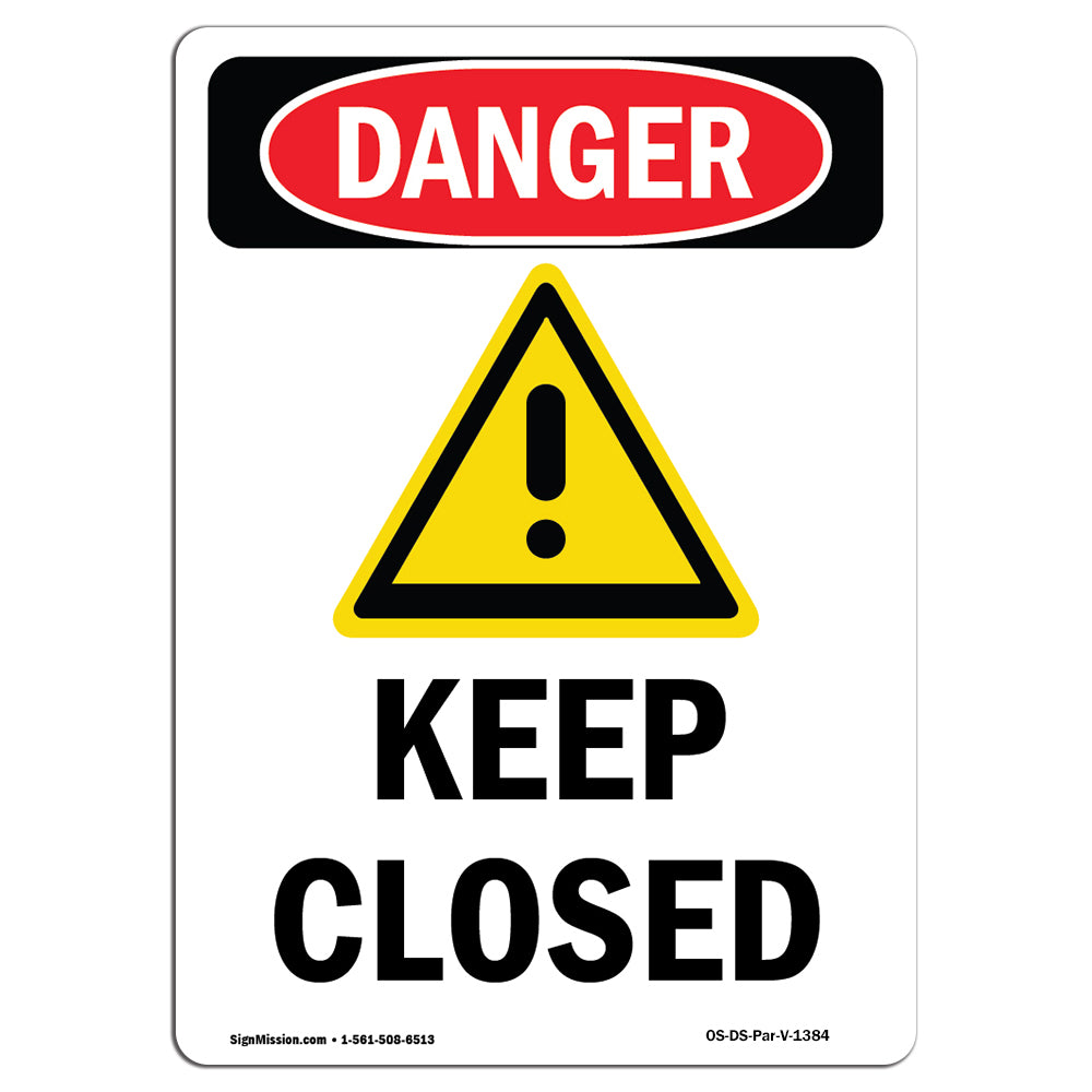 Keep Closed
