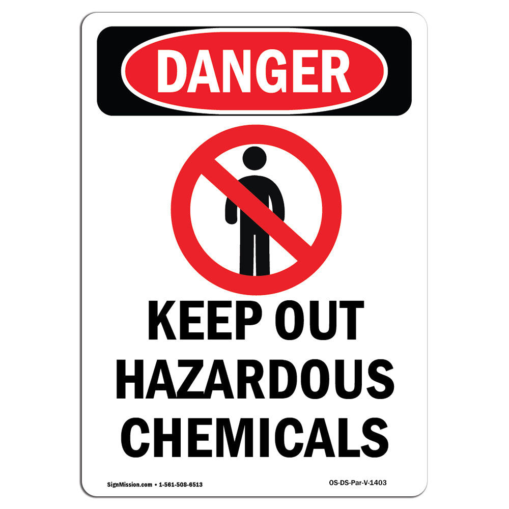 Keep Out Hazardous Chemicals