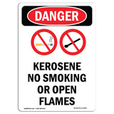 Kerosene No Smoking Or Open Flames