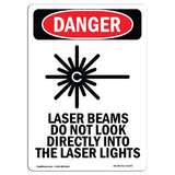 Laser Beams Look Directly Lights