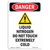 Liquid Nitrogen Do Not Touch Extremely Cold