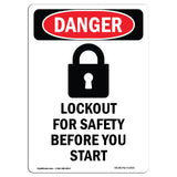 Lockout For Safety Before You Start