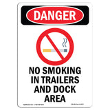 No Smoking In Trailers And Dock Area