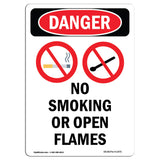 No Smoking Or Open Flames