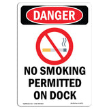 No Smoking Permitted On Dock