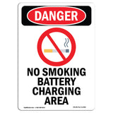 No Smoking Battery Charging Area