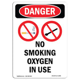 No Smoking Oxygen In Use
