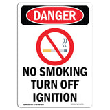 No Smoking Turn Off Ignition