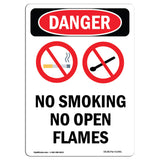 No Smoking No Open Flames