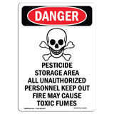 Pesticide Storage Area