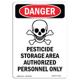 Pesticide Storage Area Spanish