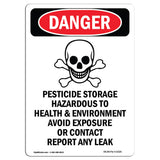 Pesticide Storage Hazardous