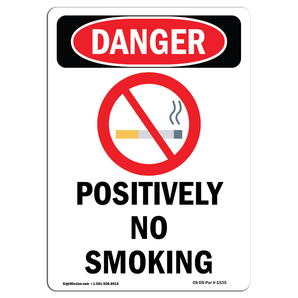 Positively No Smoking