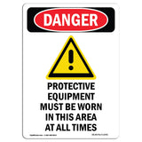 Protective Clothing Required In This Area
