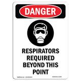 Respirators Required Beyond This Point