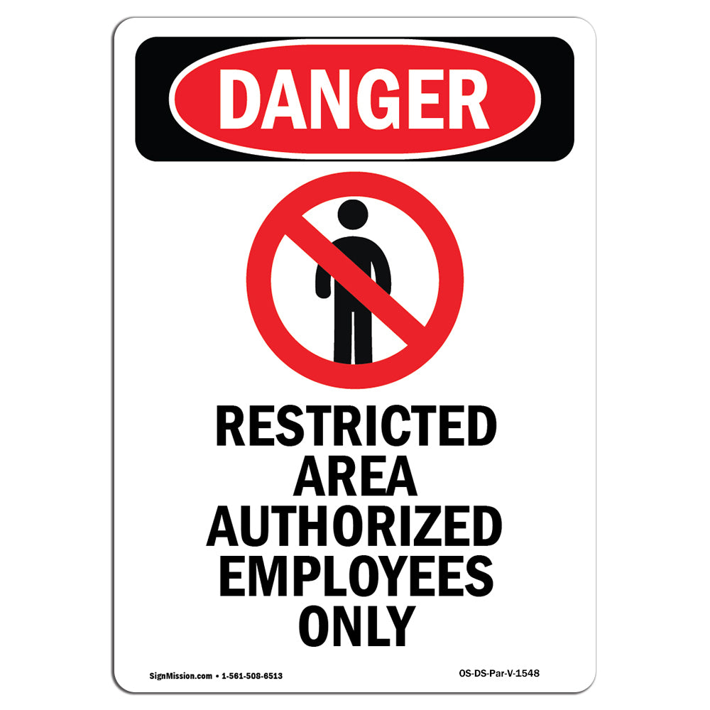 Restricted Area Authorized Employees Only