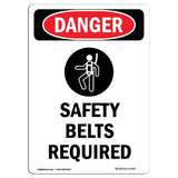 Safety Belts Required