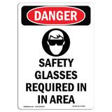 Safety Glasses Required In This Area