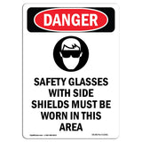 Safety Glasses With Side Shields