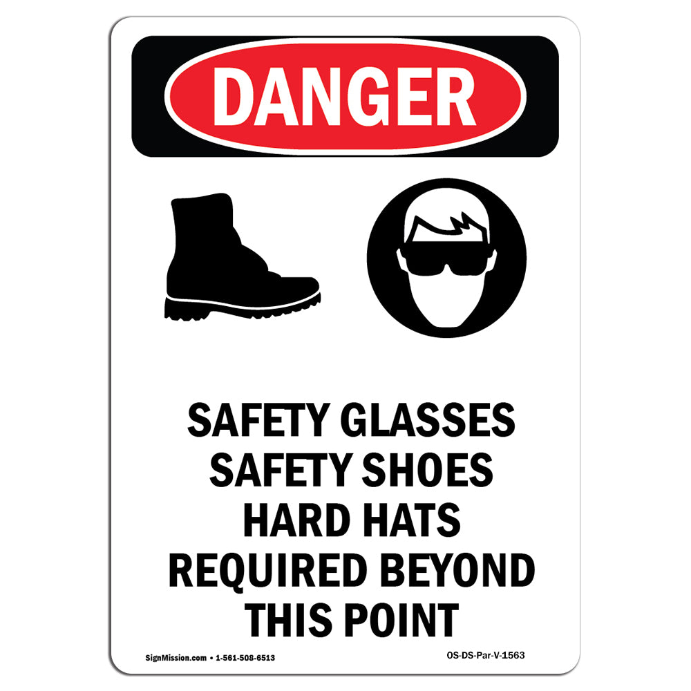 Safety Glasses Safety Shoes Hard Hats