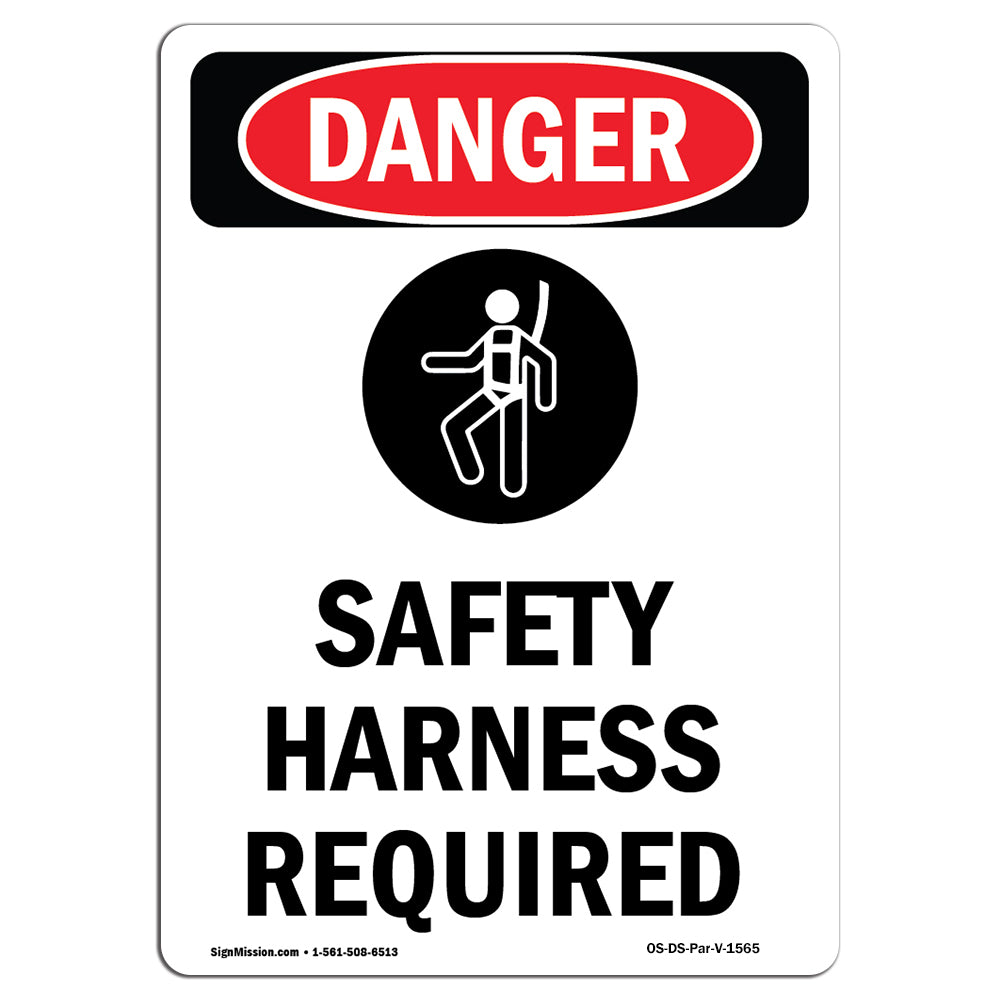 Safety Harness Required
