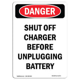 Shut Off Charger Before Unplugging Battery