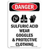 Sulfuric Acid Wear Goggles