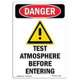 Test Atmosphere Before Entering