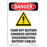 Turn Off Charger Before Disconnecting Cables