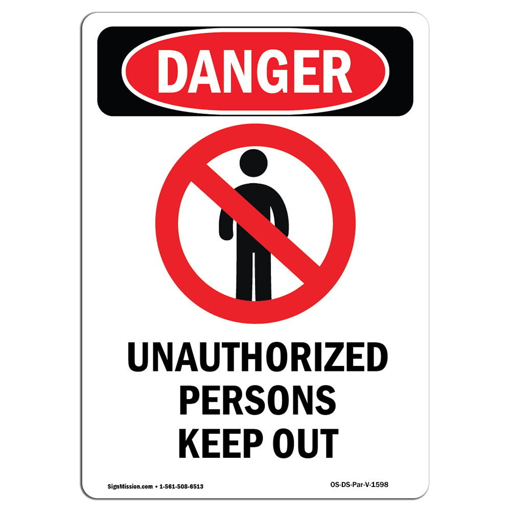 Unauthorized Persons Keep Out
