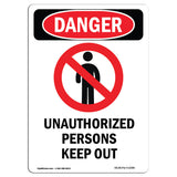 Unauthorized Persons Keep Out