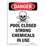 Pool Closed Strong