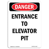 Entrance To Elevator Pit