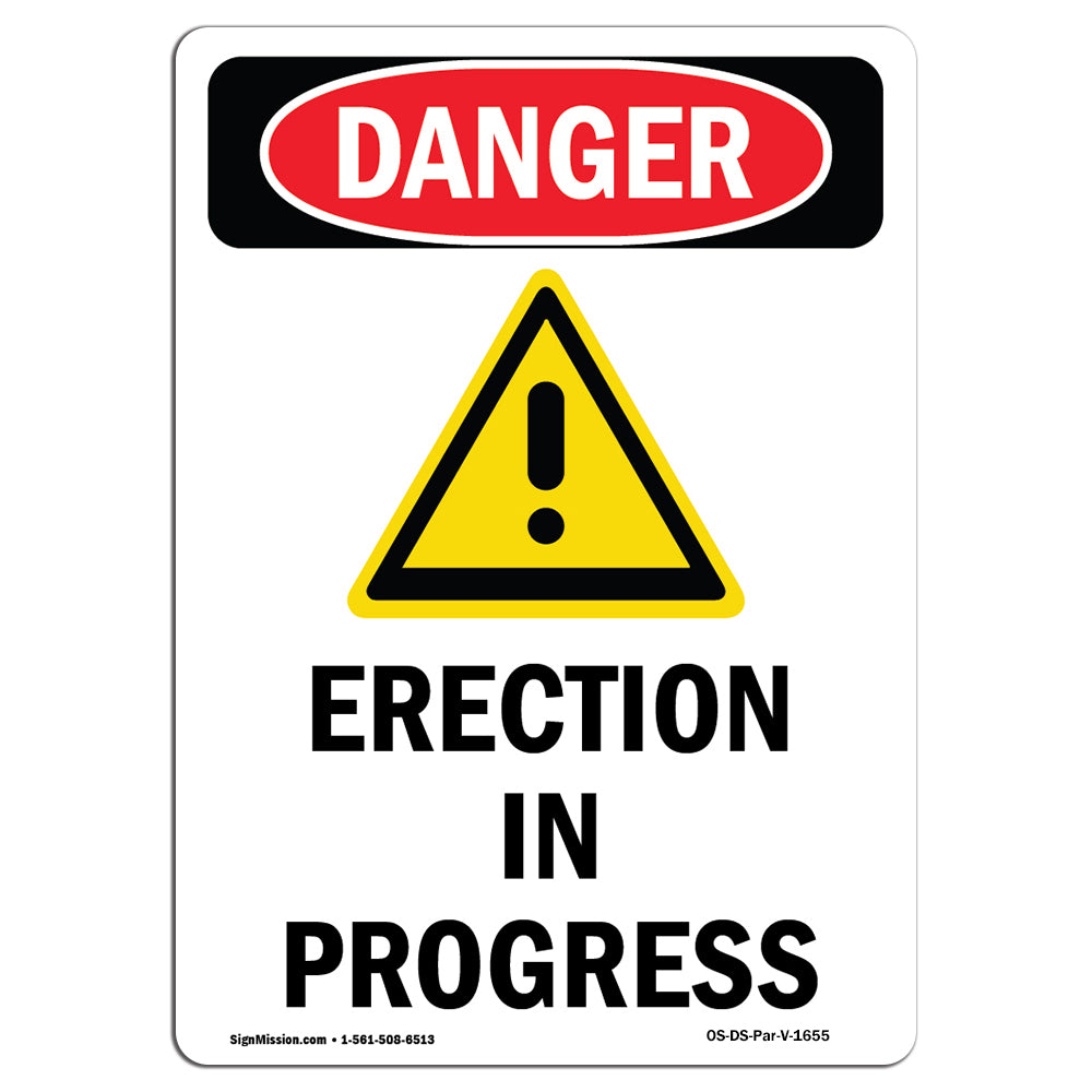 Erection In Progress