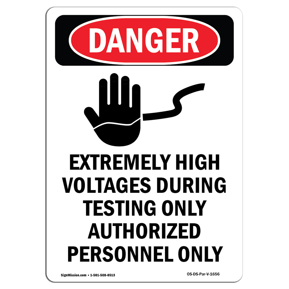 Extremely High Voltages During Testing