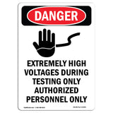 Extremely High Voltages During Testing