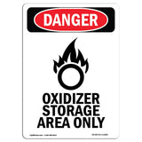 Oxidizer Storage Area Only