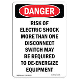 Risk Of Electric Shock More Than One