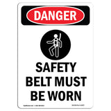 Safety Belt Must Be Worn