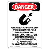 Strong Magnetic Field No Pacemakers