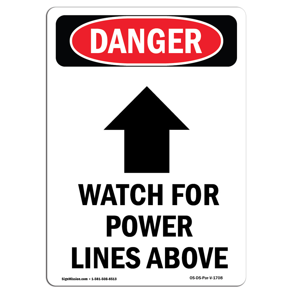 Watch For Power Lines Above