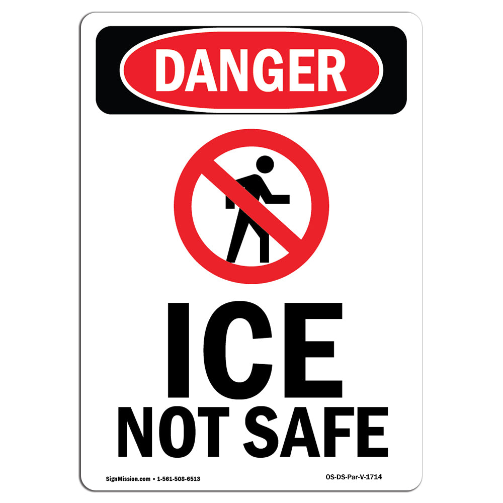 Ice Not Safe