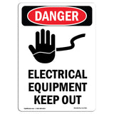 Electrical Equipment Keep Out