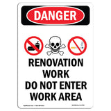 Renovation Work Do Not Enter Work Area