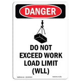 Do Not Exceed Work Load Limit Wll