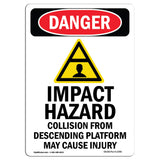 Impact Hazard Descending Platform