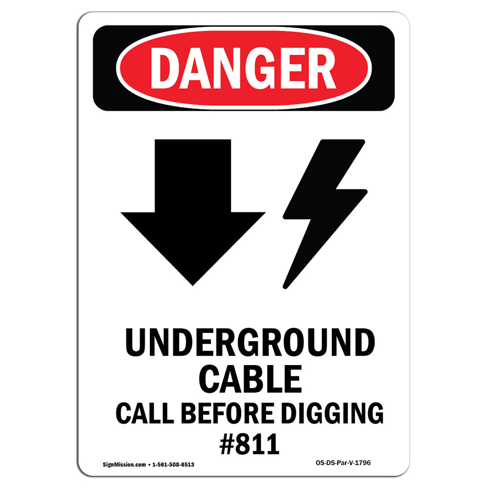 Underground Cable Call Before Digging #811