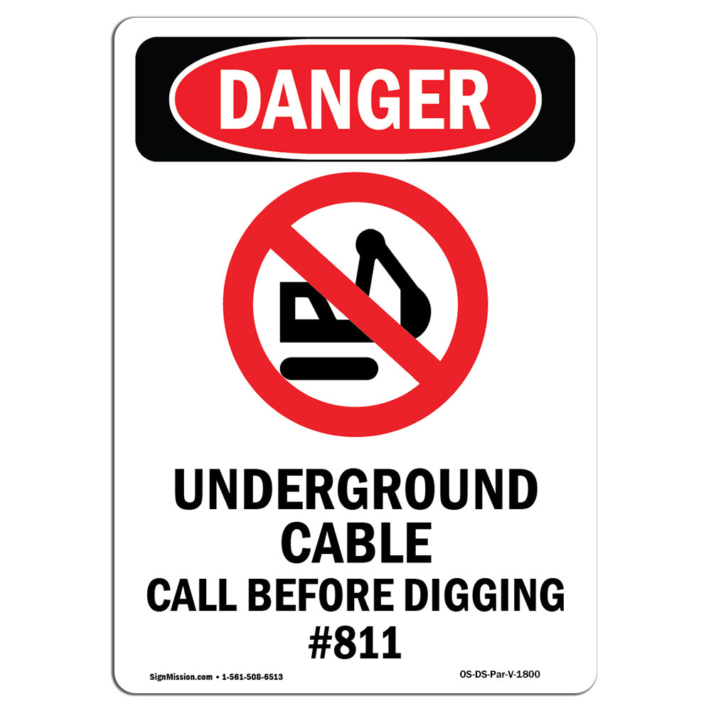 Underground Cable Call Before Digging #811