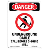 Underground Cable Call Before Digging #811