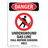 Underground Gas Line Call #811